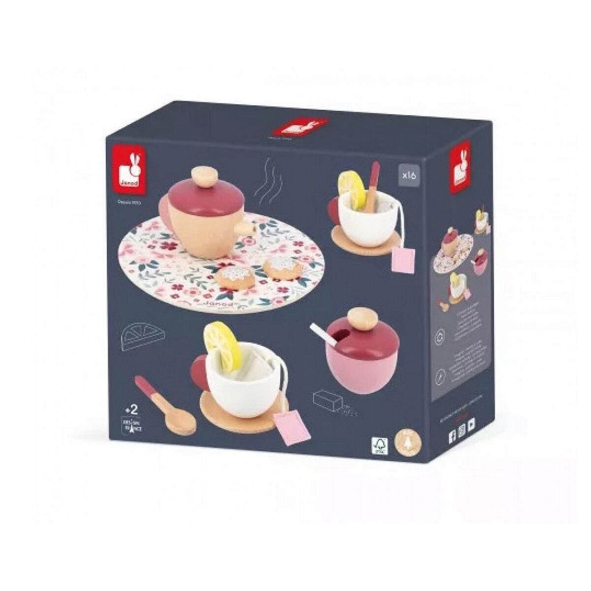 Juratoys-Janod Set a the en bois - Twist