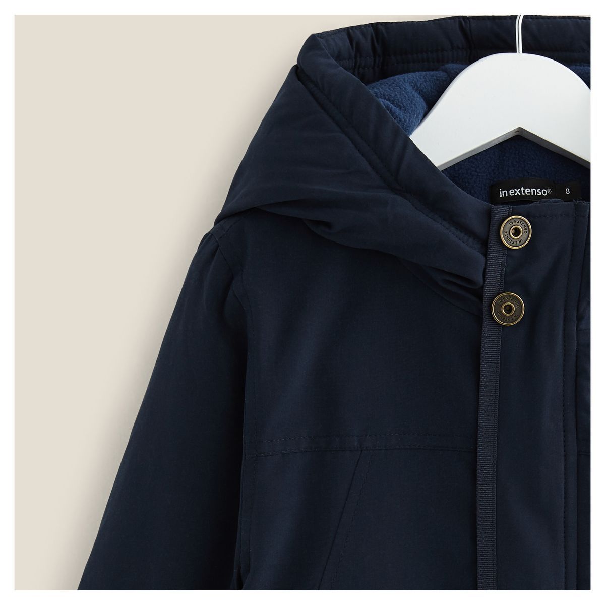 IN EXTENSO Parka doublée polaire garçon