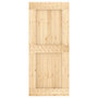 Voir la diapositive 5 : VIDAXL Porte NARVIK 90x210 cm bois massif de pin