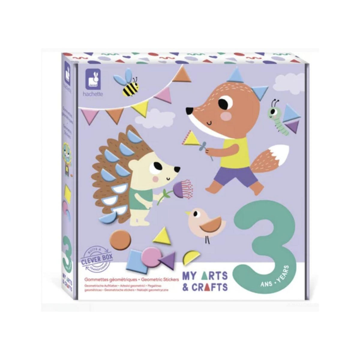 Juratoys-Janod Janod - Gommettes Geometriques