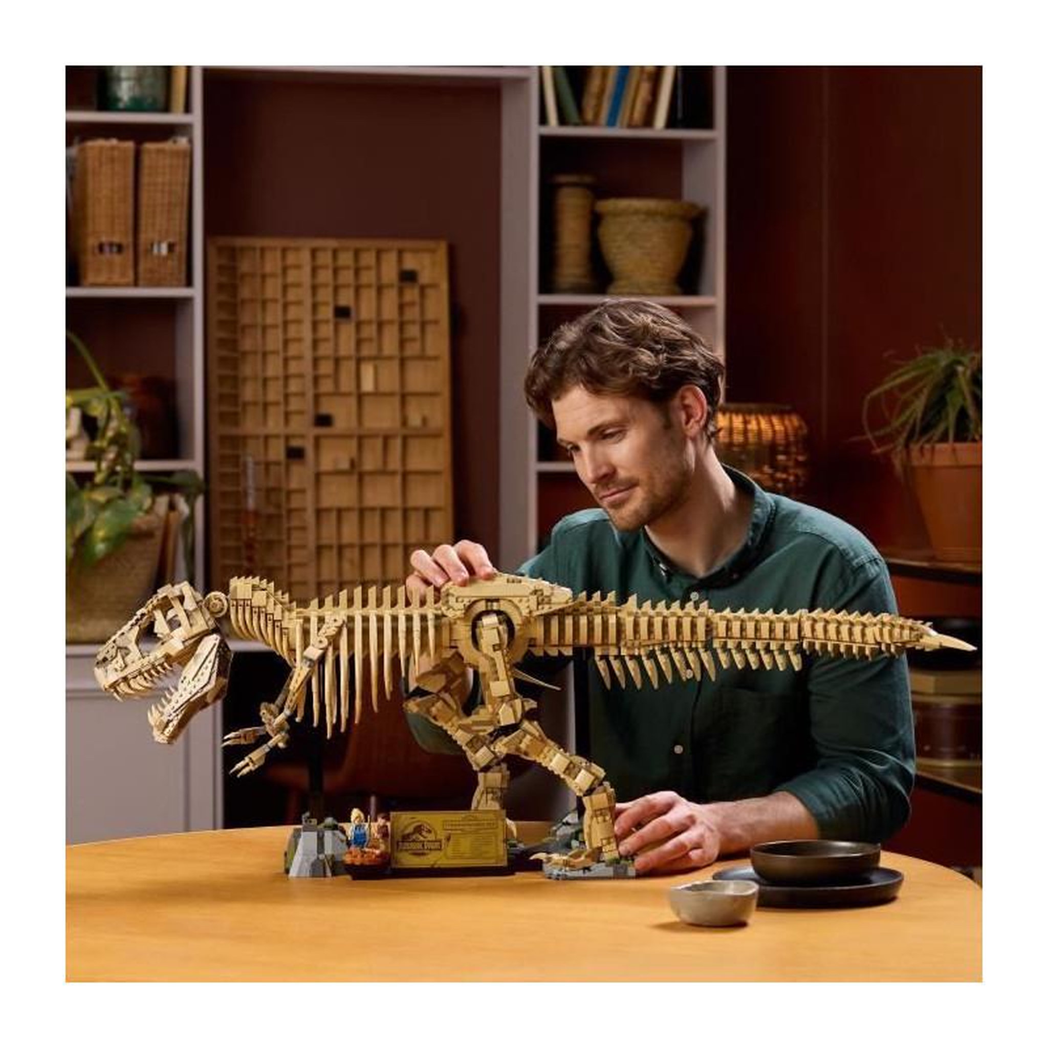 Voir la diapositive 5 : LEGO LEGO Jurassic World 76968 Les Fossiles de Dinosaures : le Tyrannosaurus Rex - Pour Adulte