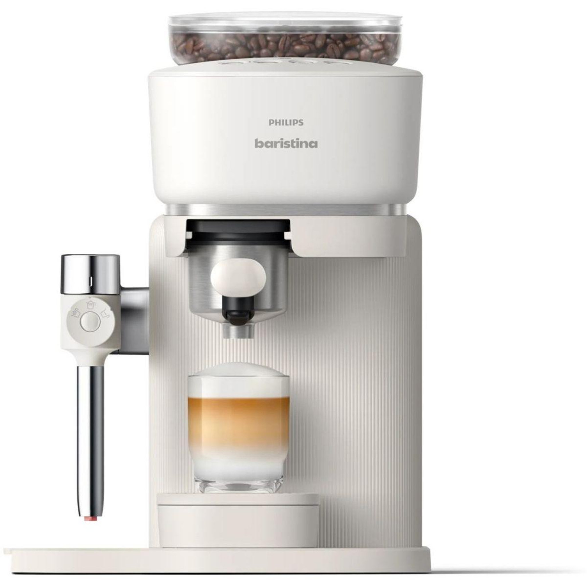 Philips Machine à expresso BAR400/00 cafetière à grain Latte Blanche
