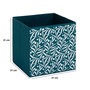 Voir la diapositive 4 : FIVE Lot de 6 boites de rangement OLIVIA - L. 31 x l.31 x H. 31 cm - Bleu