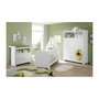 Voir la diapositive 1 : TREND TEAM OLIVIA Chambre Bebe Complete : Lit 70*140 cm + Armoire + Commode - blanc