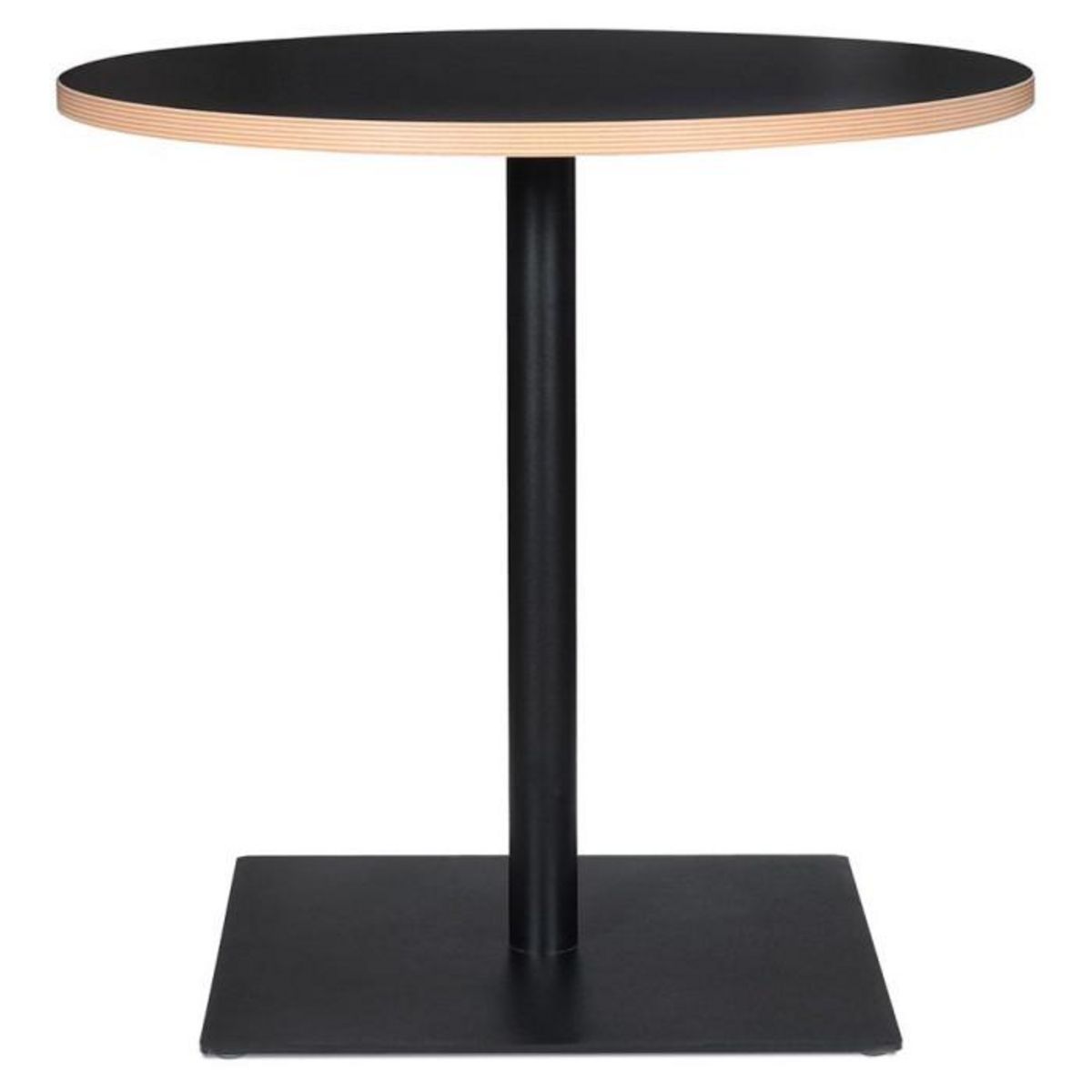 Paris Prix Table de Repas Design  Polanzia  80cm Noir