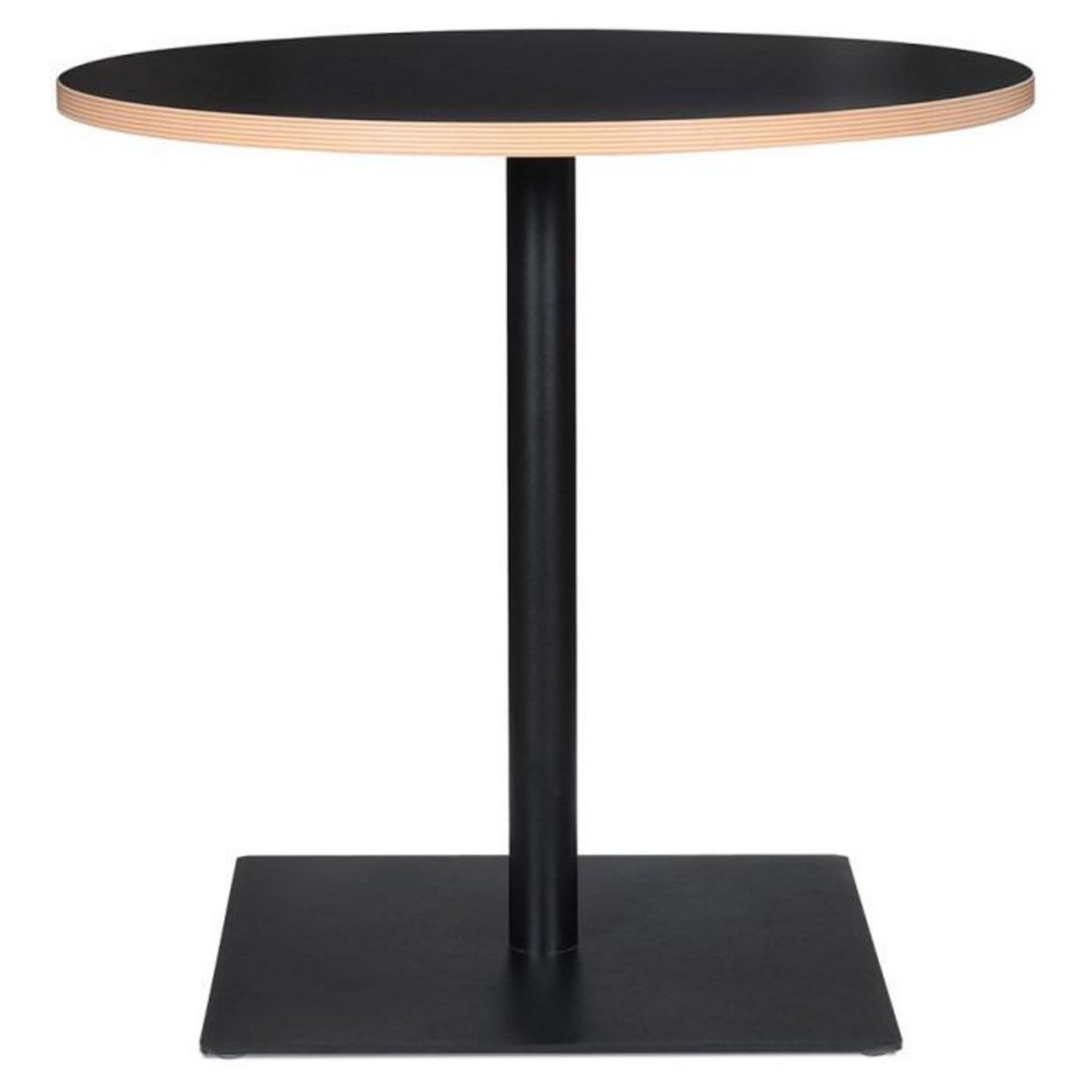 Paris Prix Table de Repas Design  Polanzia  80cm Noir