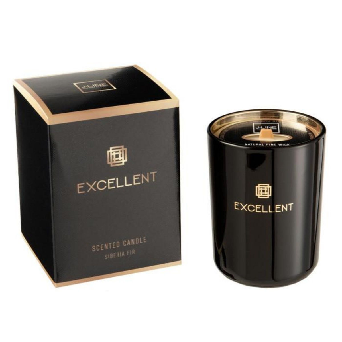 Paris Prix Bougie Parfumée  Excellent  12cm Siberia Fir Noir