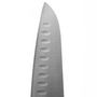 Voir la diapositive 3 : FIVE Couteau Santoku  Inox Forgé  31cm Gris