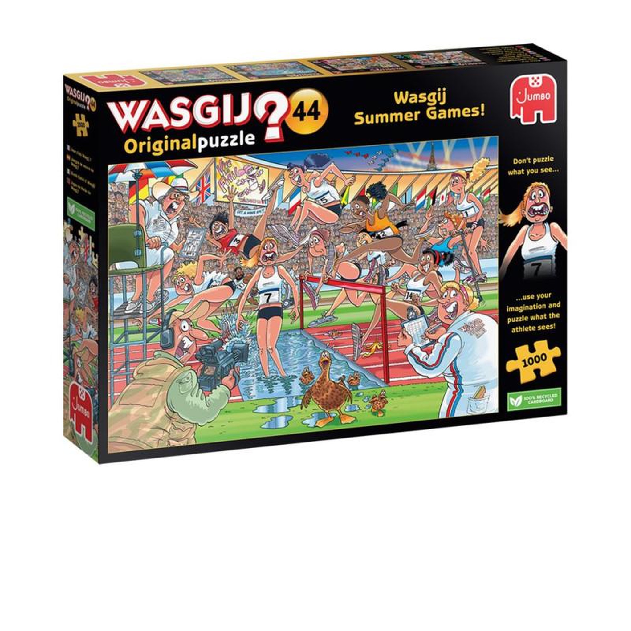 Jumbo Puzzle 1000 pièces Wasgij Original 44 Jeux d’été – Adulte – Jumbo