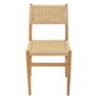 Voir la diapositive 2 : Paris Prix Chaise Corde en Bois  Lap  87cm Naturel