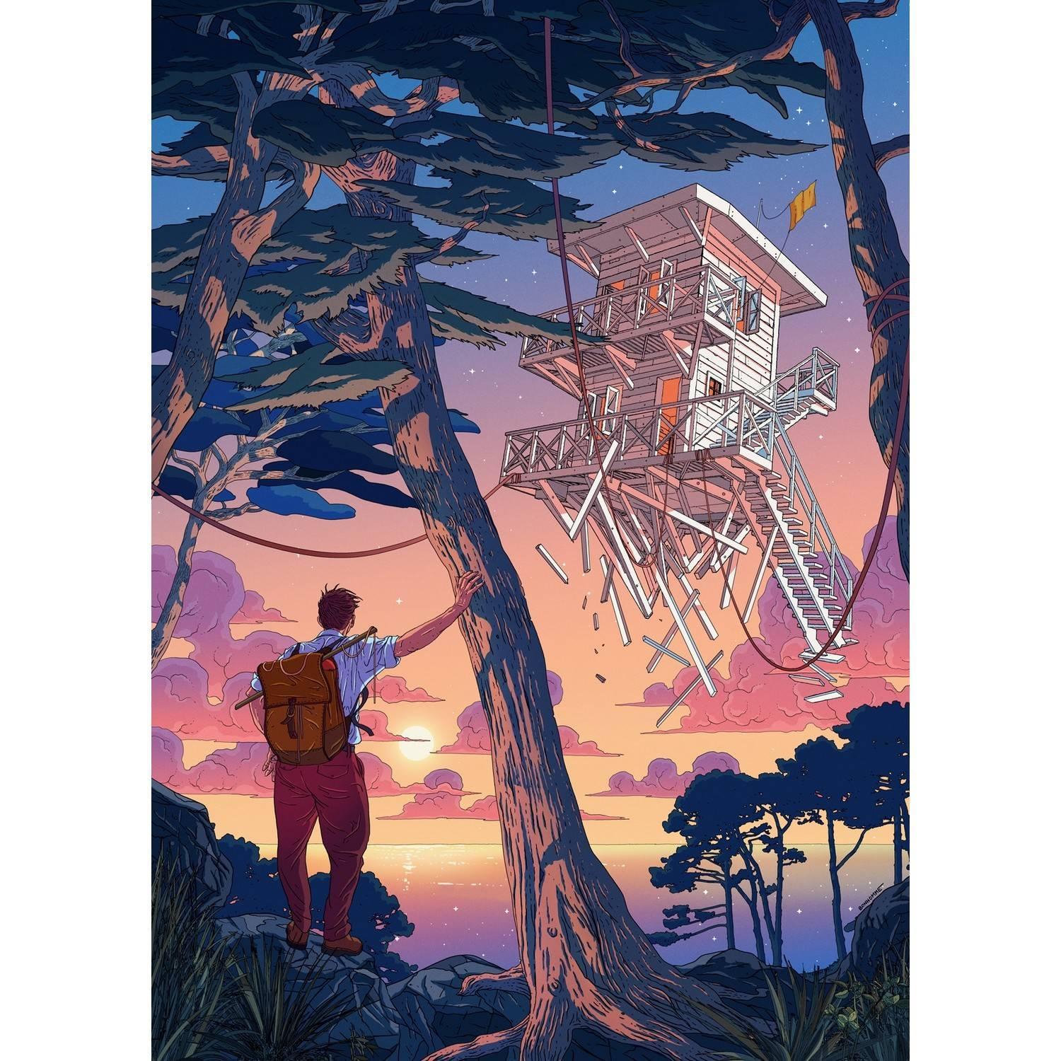 Puzzle 1000 pièces Iello Universe Lévitation - vue 2