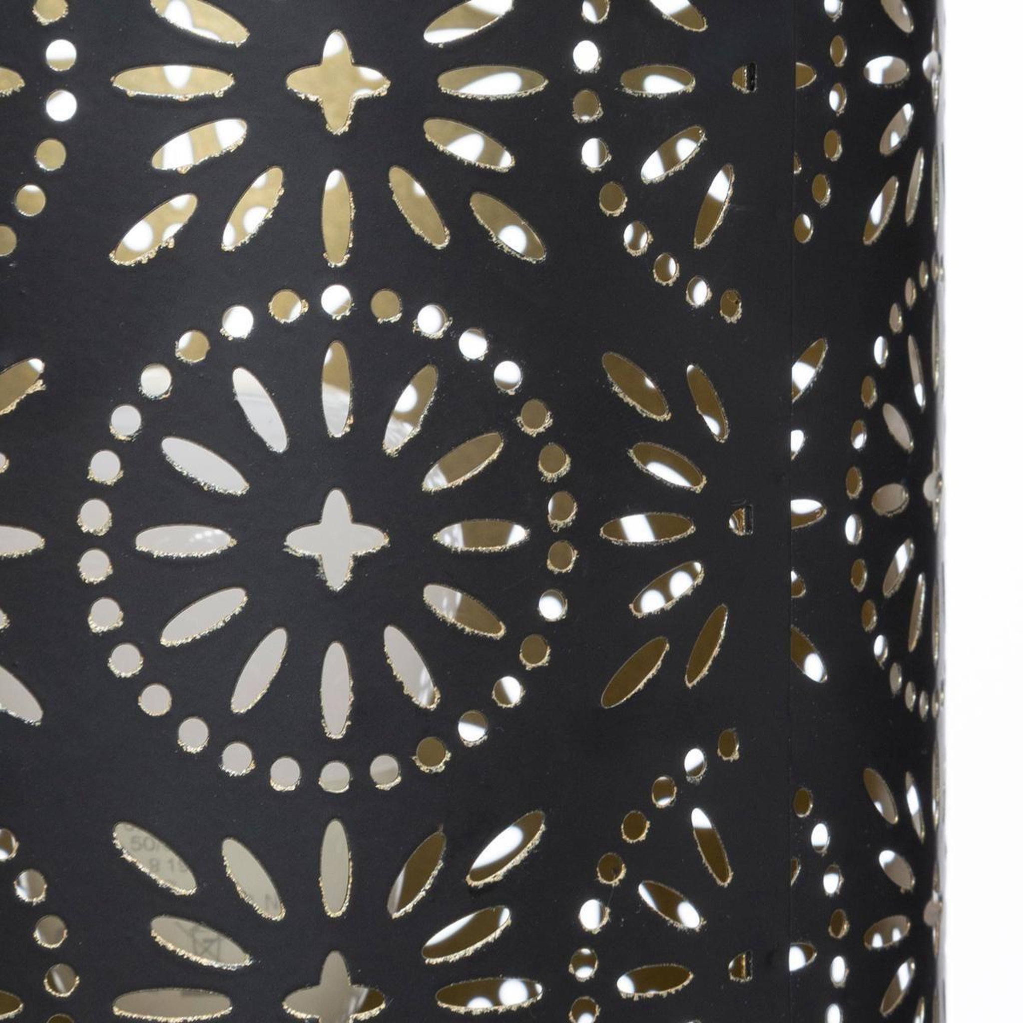 Voir la diapositive 2 : ATMOSPHERA Lampe à poser design  gypsy  21cm noir