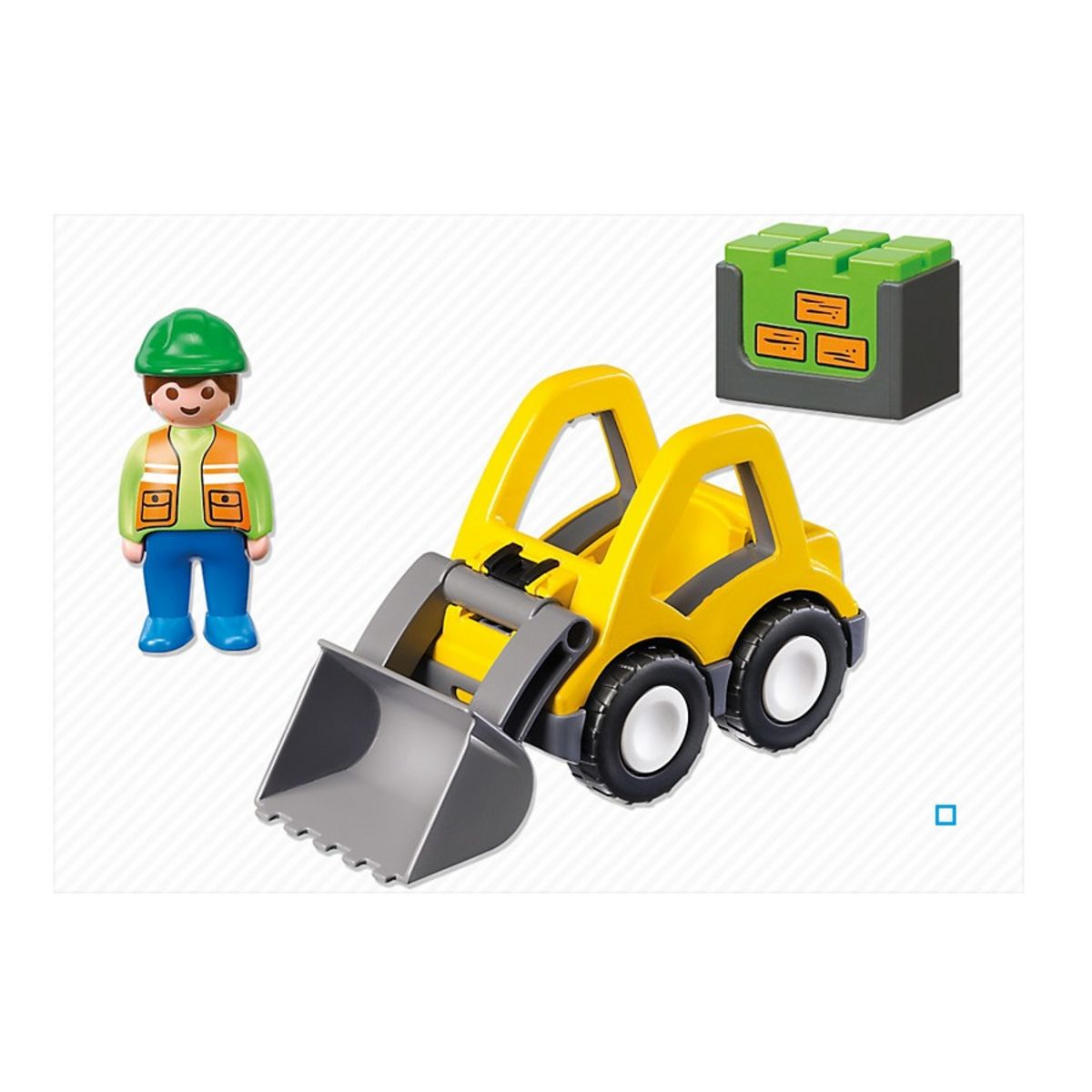 PLAYMOBIL 6775 - 1.2.3 - Chargeur et Ouvrier
