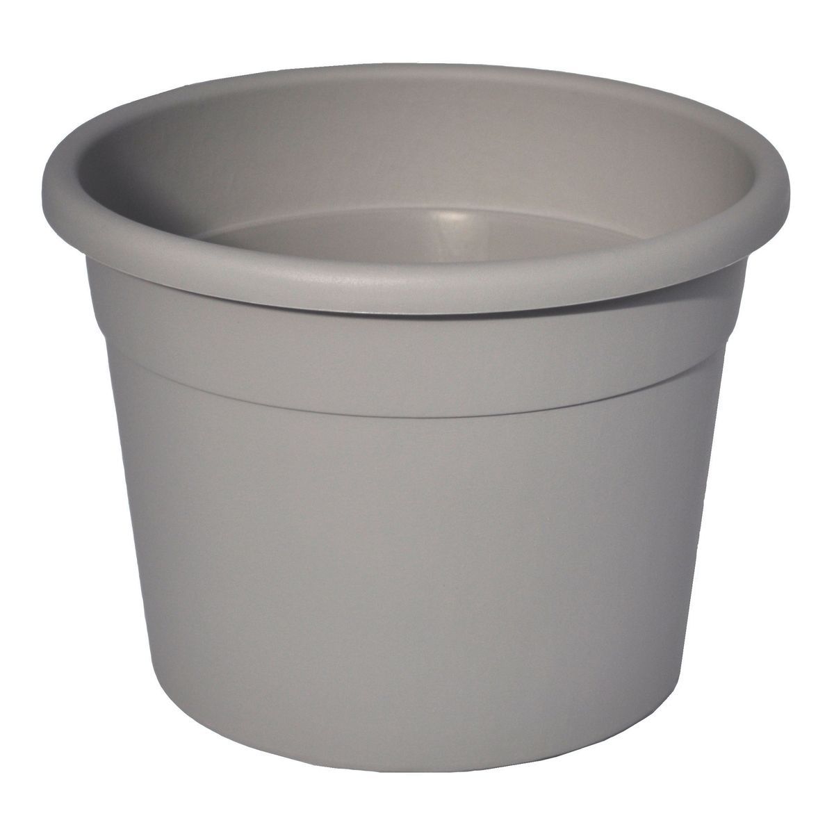 Telcom POT PLASTIQUE DROIT D30 H23 CM GRIS CLAIR