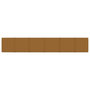 Voir la diapositive 5 : VIDAXL Panneaux muraux 12 pcs Marron 90x15 cm Velours 1,62 m^2