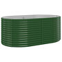 Voir la diapositive 2 : VIDAXL Lit sureleve de jardin Acier enduit de poudre 175x100x68cm Vert