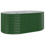 Voir la diapositive 2 : VIDAXL Lit sureleve de jardin Acier enduit de poudre 175x100x68cm Vert
