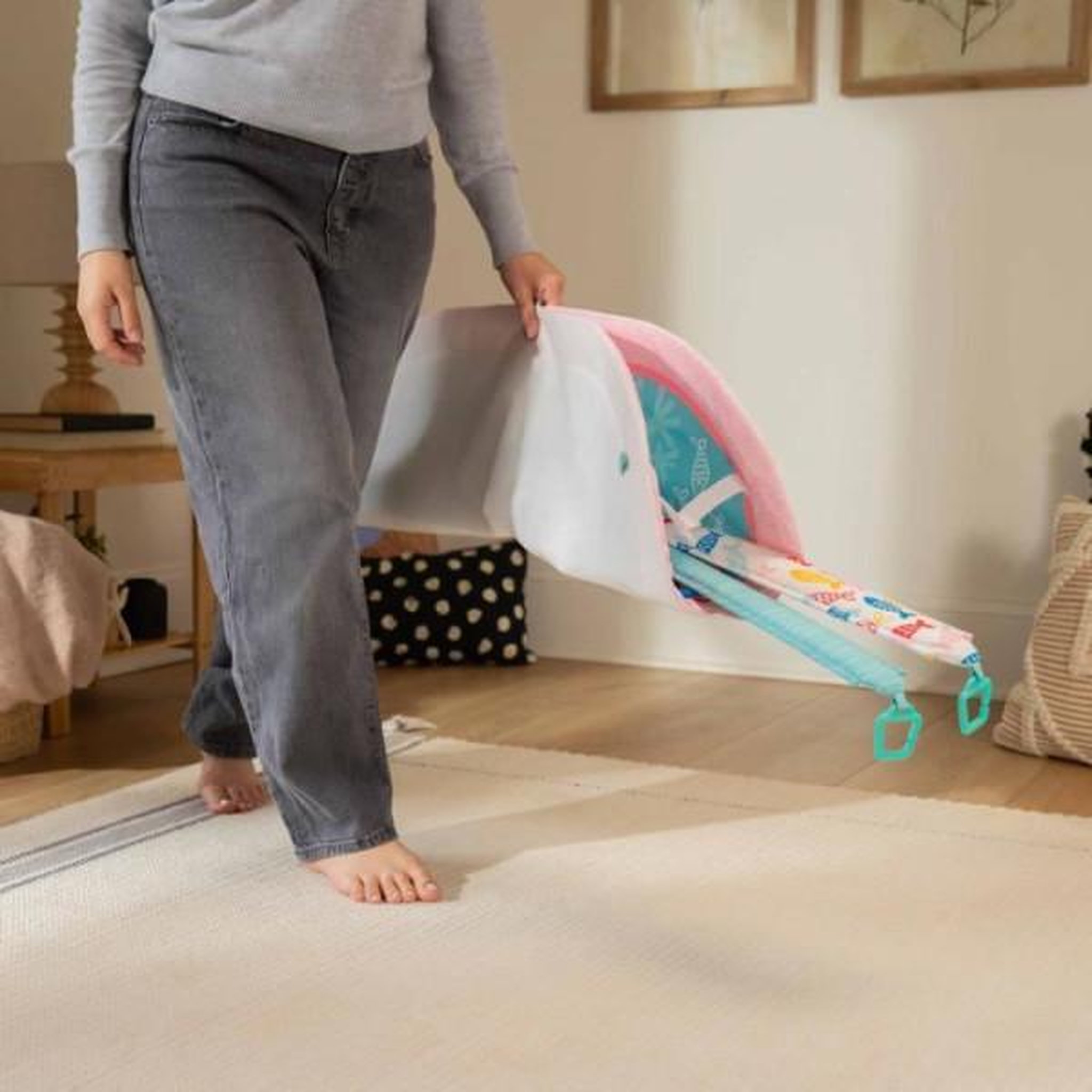 Voir la diapositive 6 : BABY EINSTEIN BABY EINSTEIN Tapis de sol éveil bébé fille évolutif 4-en-1 -Kickin' Tunes- jouet piano, arche jouets sensoriels, multilingu