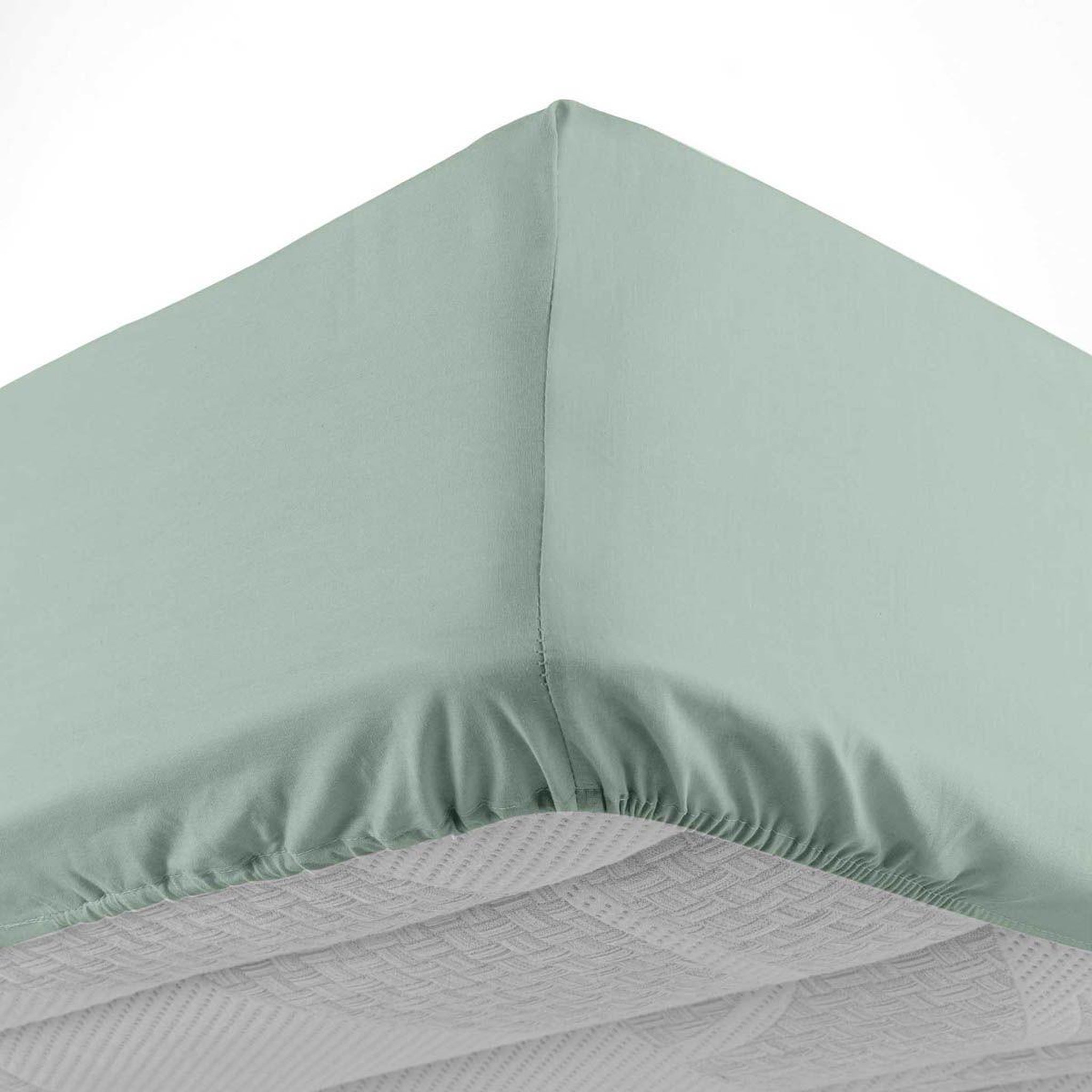 Douceur d'Intérieur Drap housse  lina  140x190cm sauge