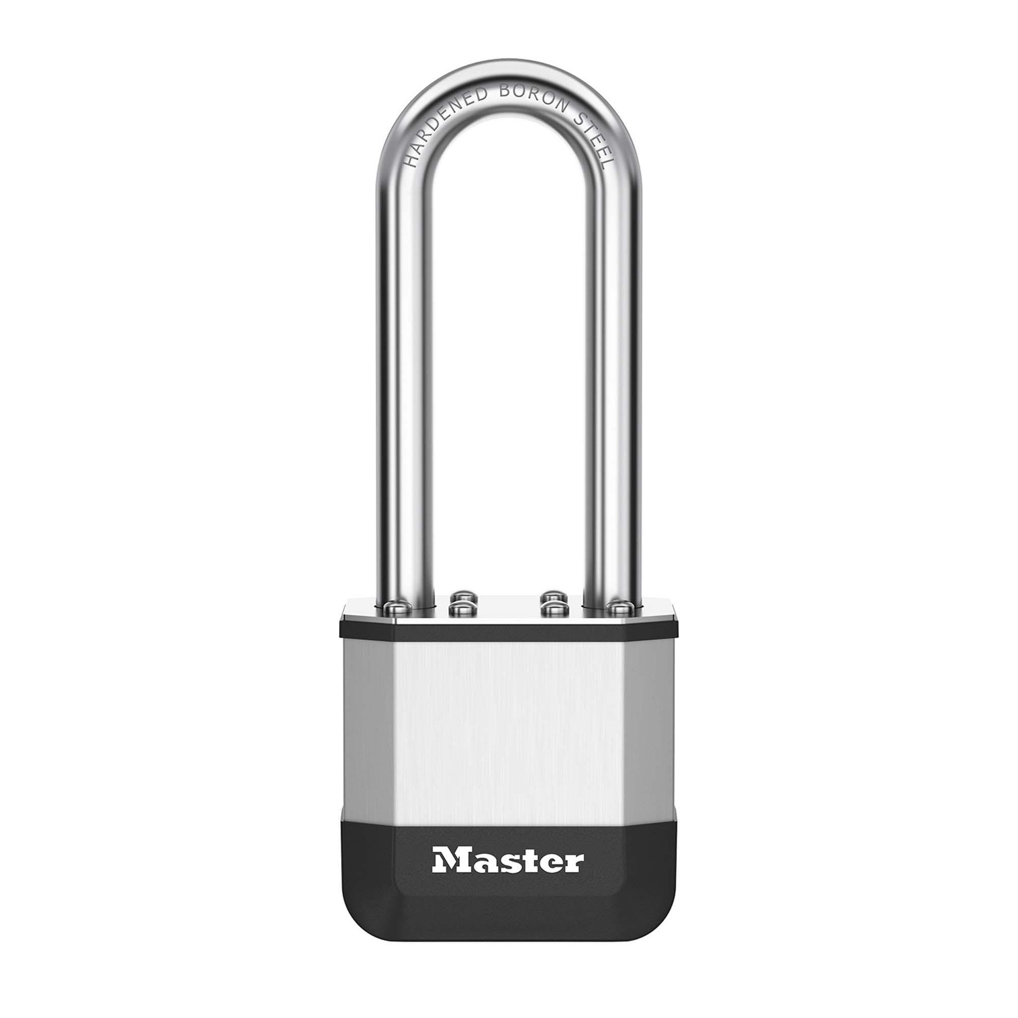 Master lock Cadenas innovant nouvelle génération, en acier laminé haute résistance de 45 mm