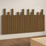Voir la diapositive 4 : VIDAXL Tete de lit murale Marron miel 159,5x3x80 cm Bois massif de pin