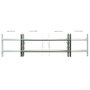 Voir la diapositive 3 : VIDAXL Grilles reglables de securite de fenetres 2 pcs 1000-1500 mm
