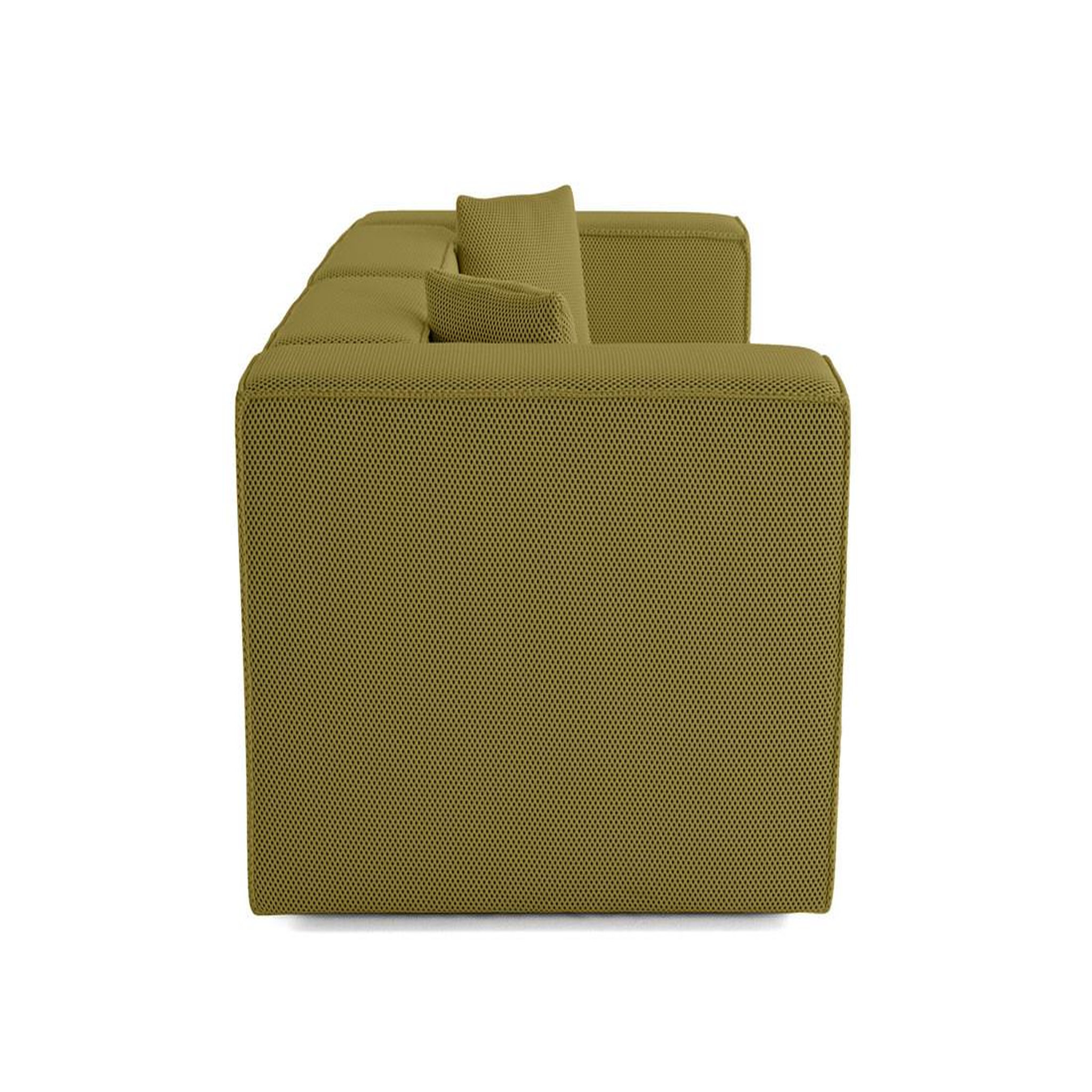 Voir la diapositive 4 : LISA DESIGN Arty - canapé modulable 2 places - en tissu mailles 3d