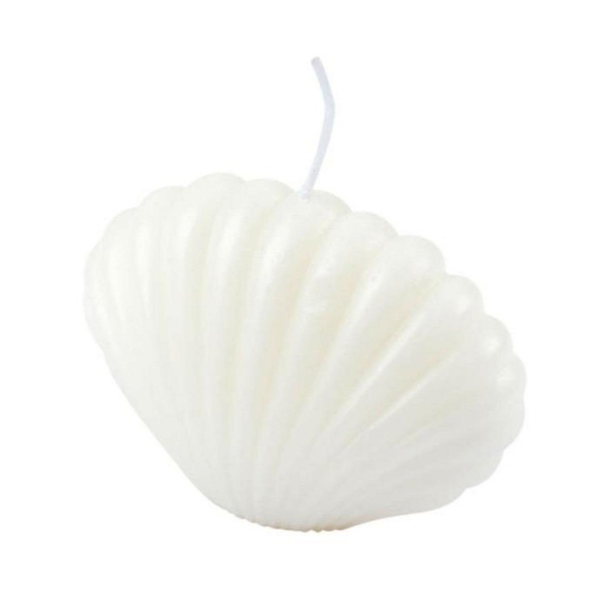 Paris Prix Bougie Déco Coquillage  Arty  9cm Blanc