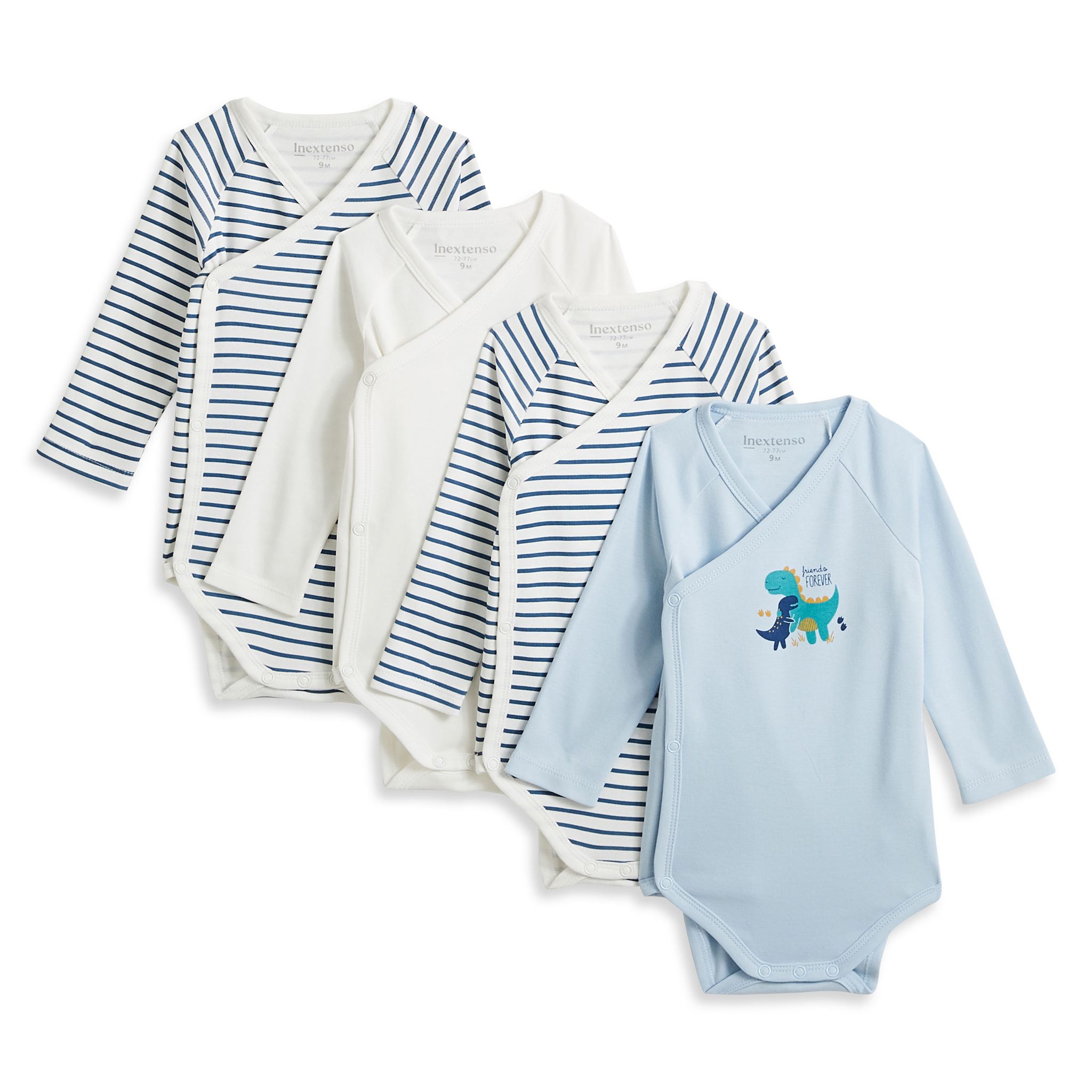 Lot De 2 Bodys Absorba Pour Bébé - Manches Longues, Taille 3 Mois - Blanc Et Jaune - Très Bon état