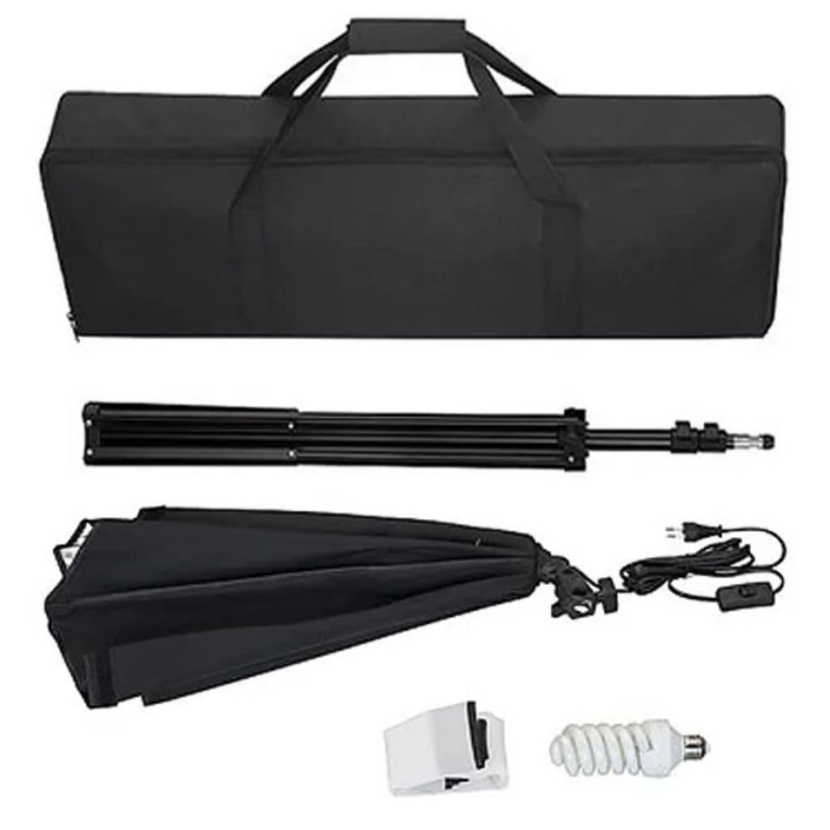 VIDAXL Lampe de photo studio avec diffuseur softbox 60 x 40 cm