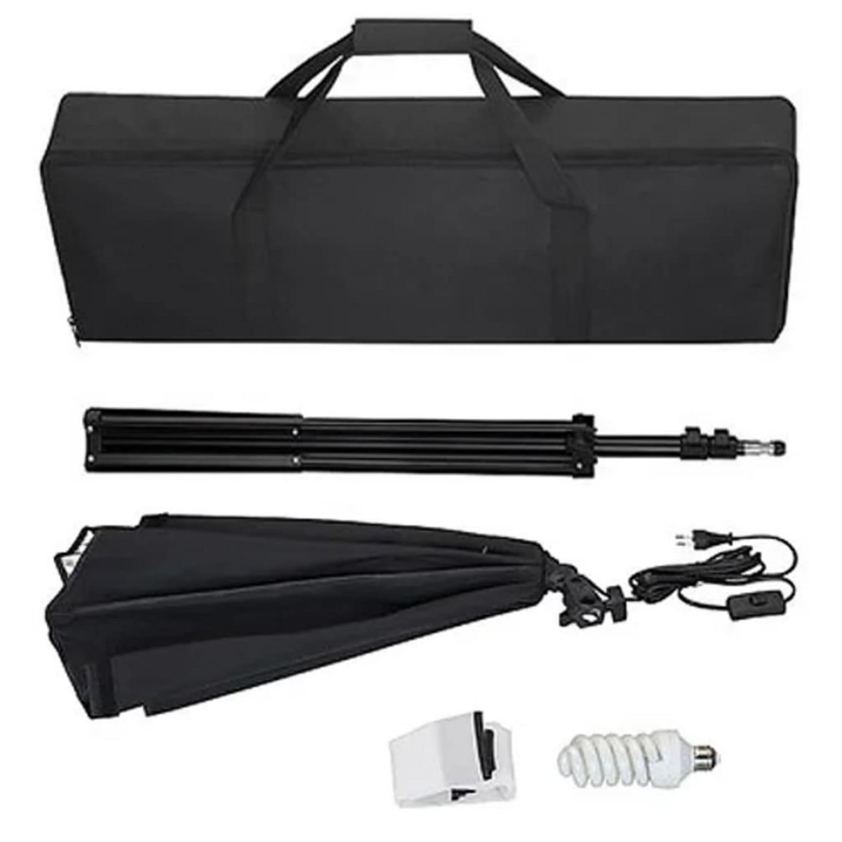 VIDAXL Lampe de photo studio avec diffuseur softbox 60 x 40 cm