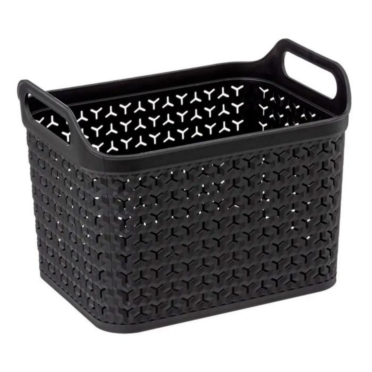 FIVE Panier de Rangement  Ajouré  30cm Noir