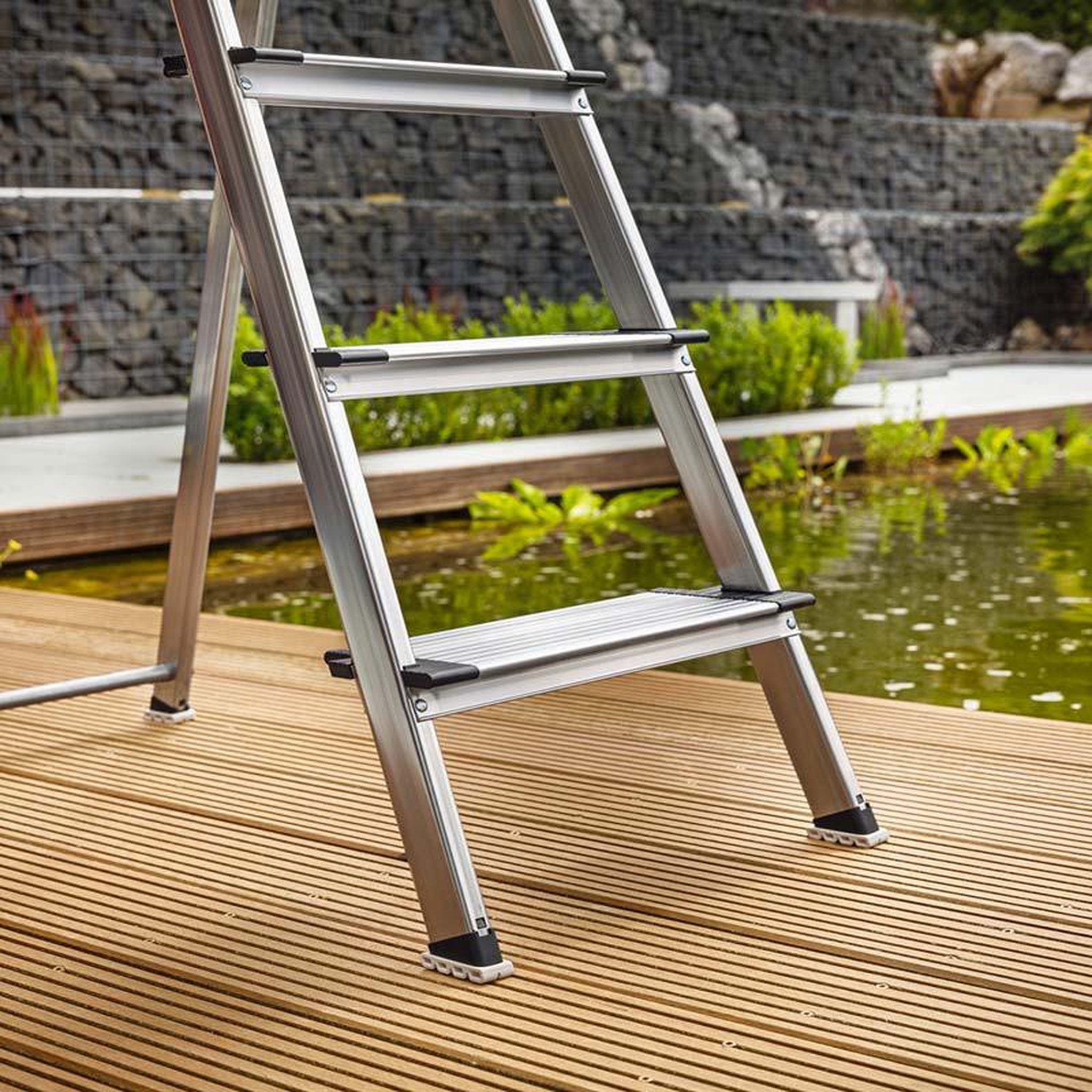 Voir la diapositive 4 : HAILO Embouts pour escabeau EasyClix Living