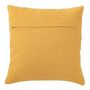Voir la diapositive 2 : Paris Prix Coussin Déco  Fleur  43x43cm Ocre