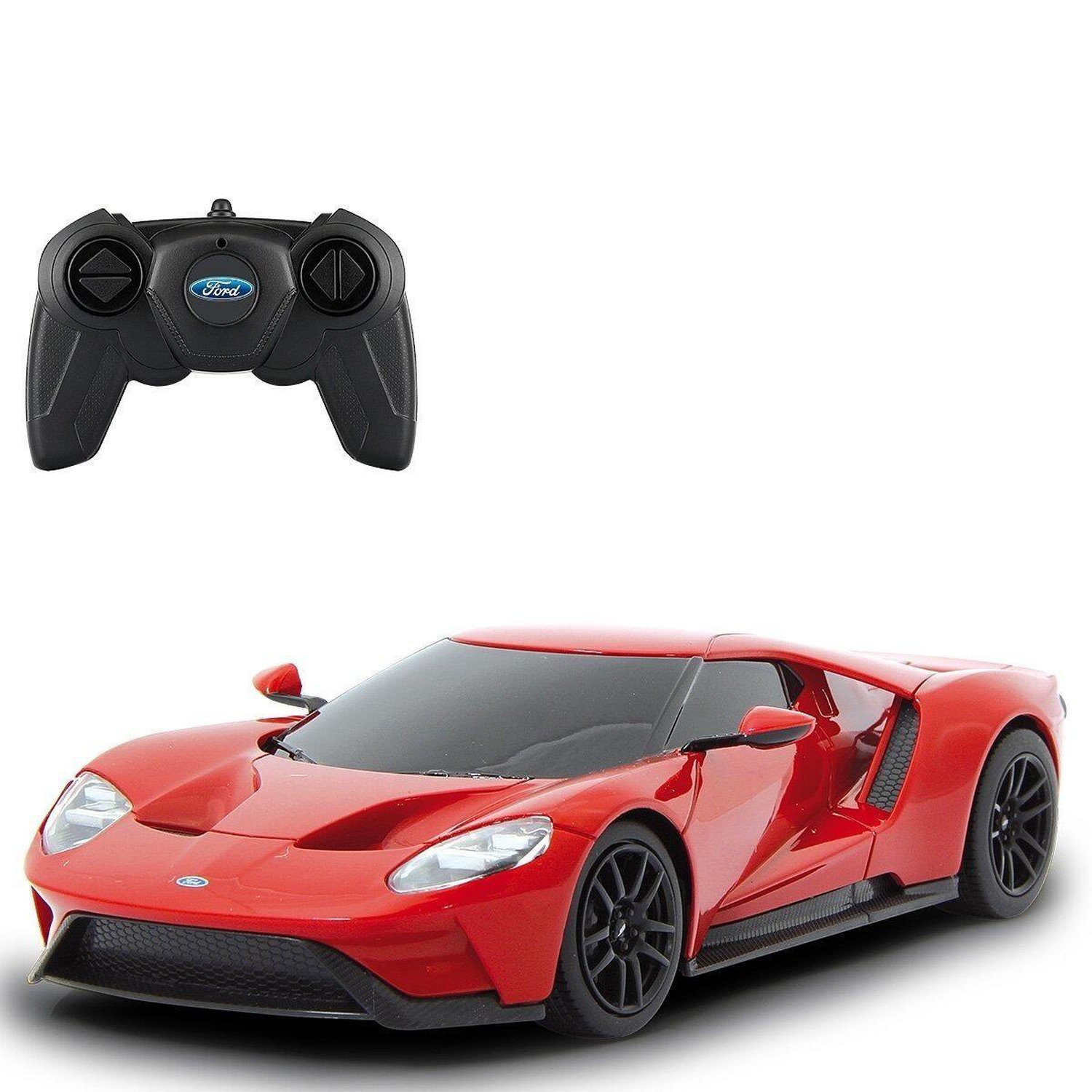 Jamara 405156 Ford GT 1:24 Voiture RC sous Licence Officielle env. 1 Heure de Route 9 kmh détails Parfaitement reproduits intérieur détaillé Finition de Haute qualité - vue 3