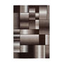 Voir la diapositive 1 : Paris Prix Tapis Tissé à Poils Courts  Broadway III  Marron & Beige
