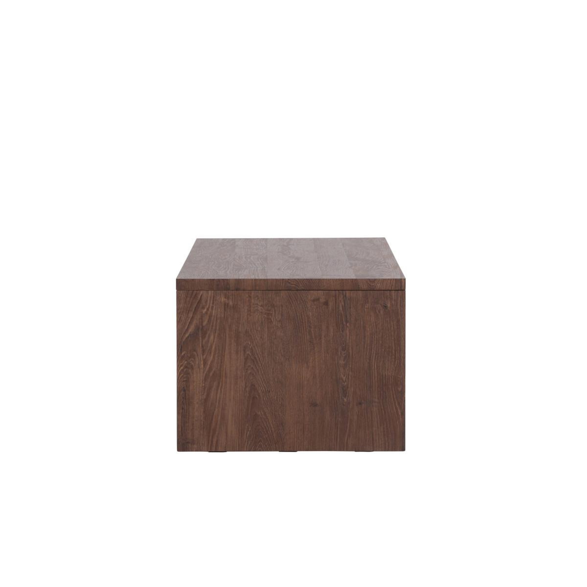 Voir la diapositive 4 : Paris Prix Table basse design  telemarket  100cm marron