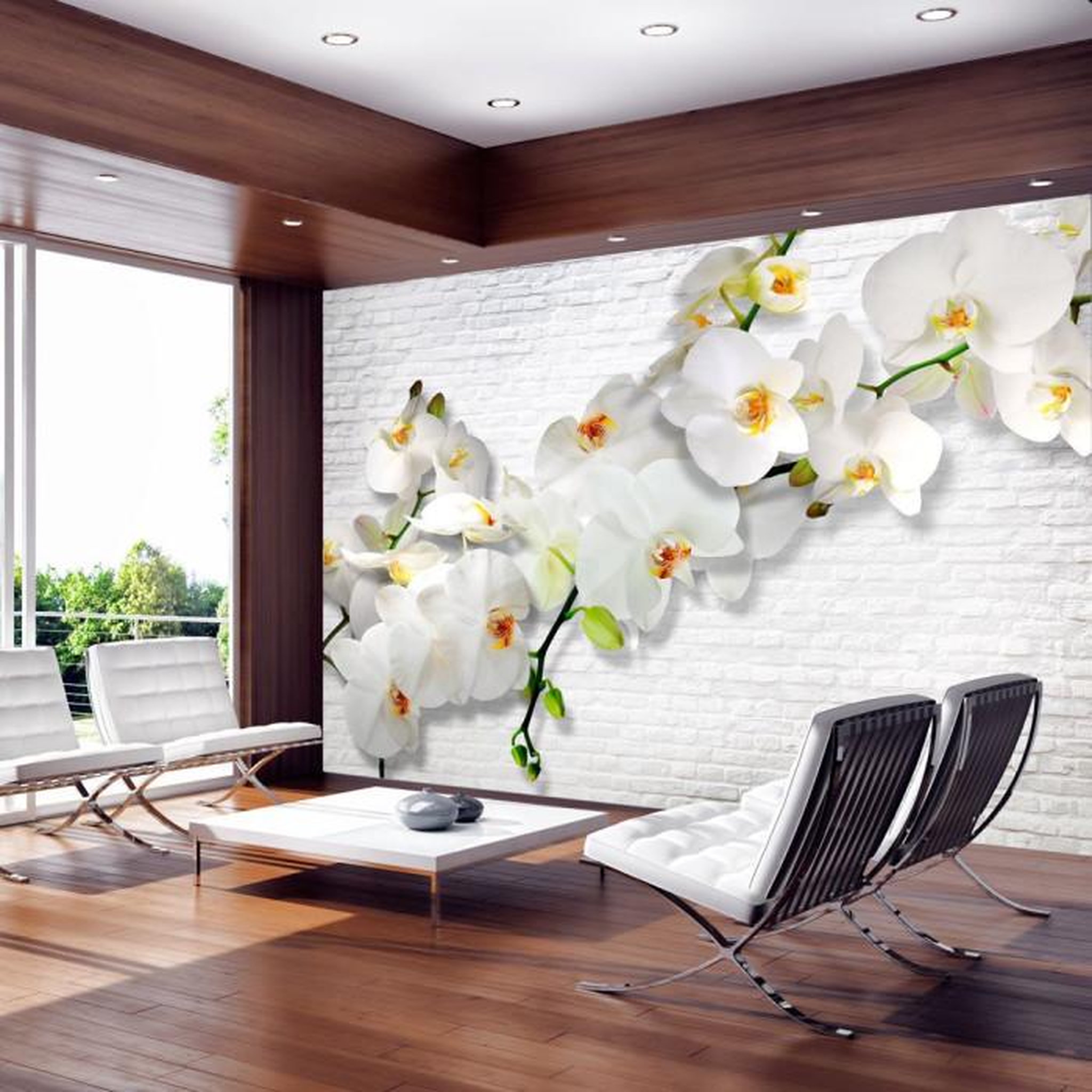 Paris Prix Papier Peint  The Urban Orchid. Coloris disponibles : Multicolore