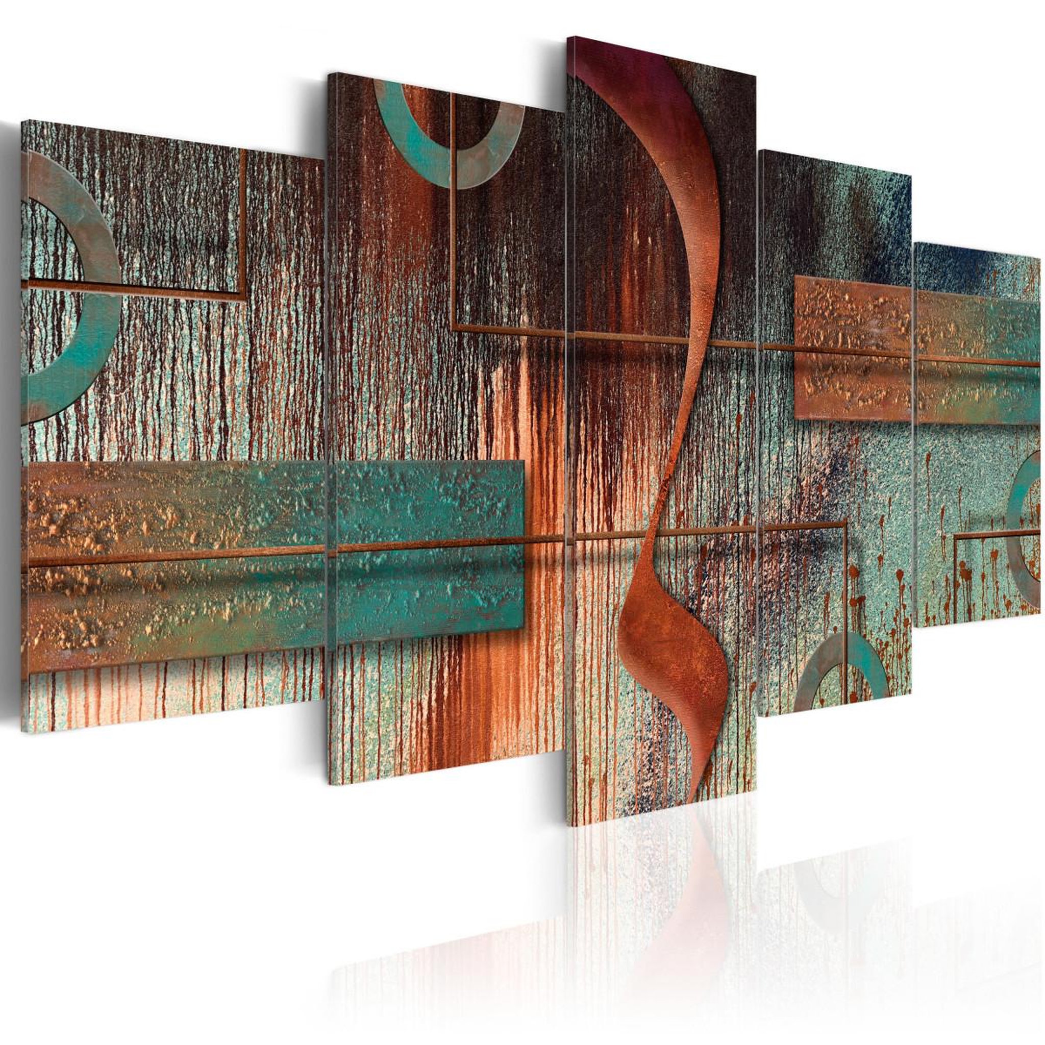 Paris Prix Tableau imprimé  abstract melody. Coloris disponibles : Multicolore
