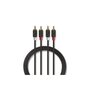 Voir la diapositive 1 : NEDIS Câble audio stéréo | 2x RCA Male | 2x RCA Male | Plaqué or | 3.00 m | R NEDIS - CABW24200AT30