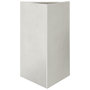 Voir la diapositive 2 : VIDAXL Jardiniere triangulaire 50x43x75 cm acier inoxydable