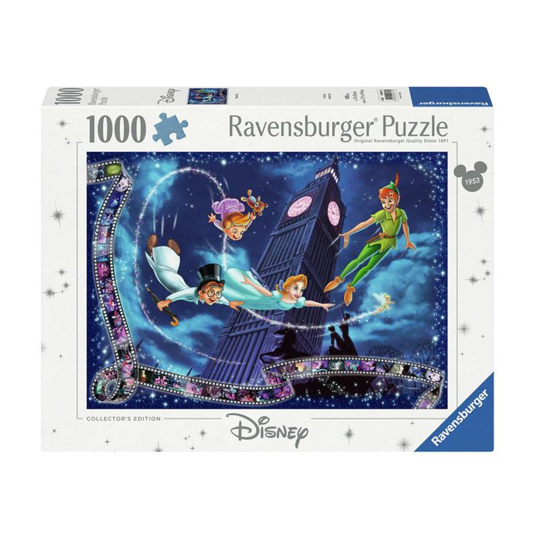 RAVENSBURGER Ravensburger - Jigsaw puzzle Disney Peter Pan, 1000 pcs. 120003175