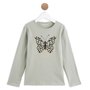 INEXTENSO T-shirt manches longues papillons fille