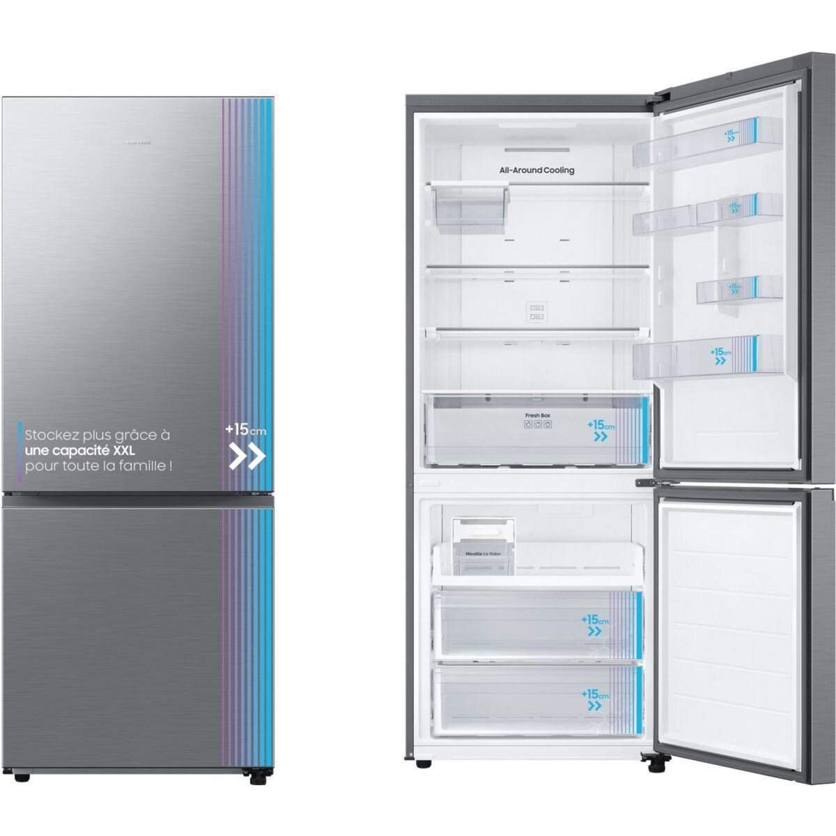 Samsung Réfrigérateur combiné RB50DG602ES9