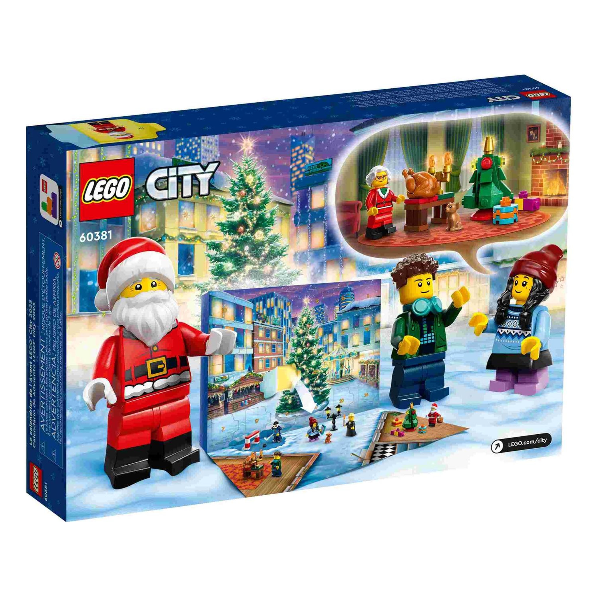 Voir la diapositive 5 : LEGO City Calendrier de l'Avent 2023