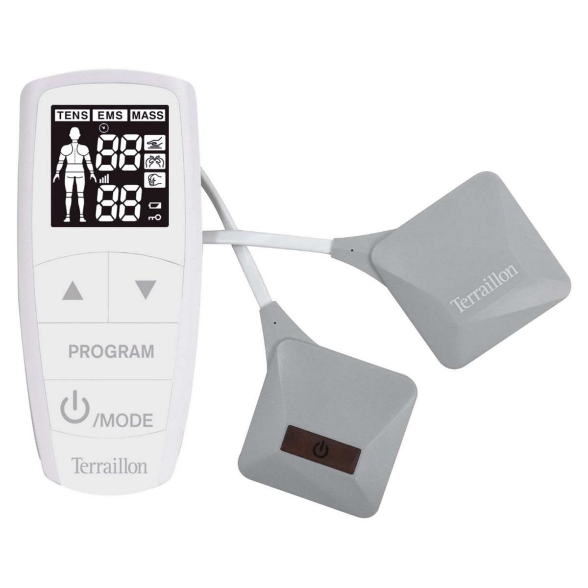 Terraillon Electrostimulation 3 en 1 (ems/tens/mass) - TRIOCARE+