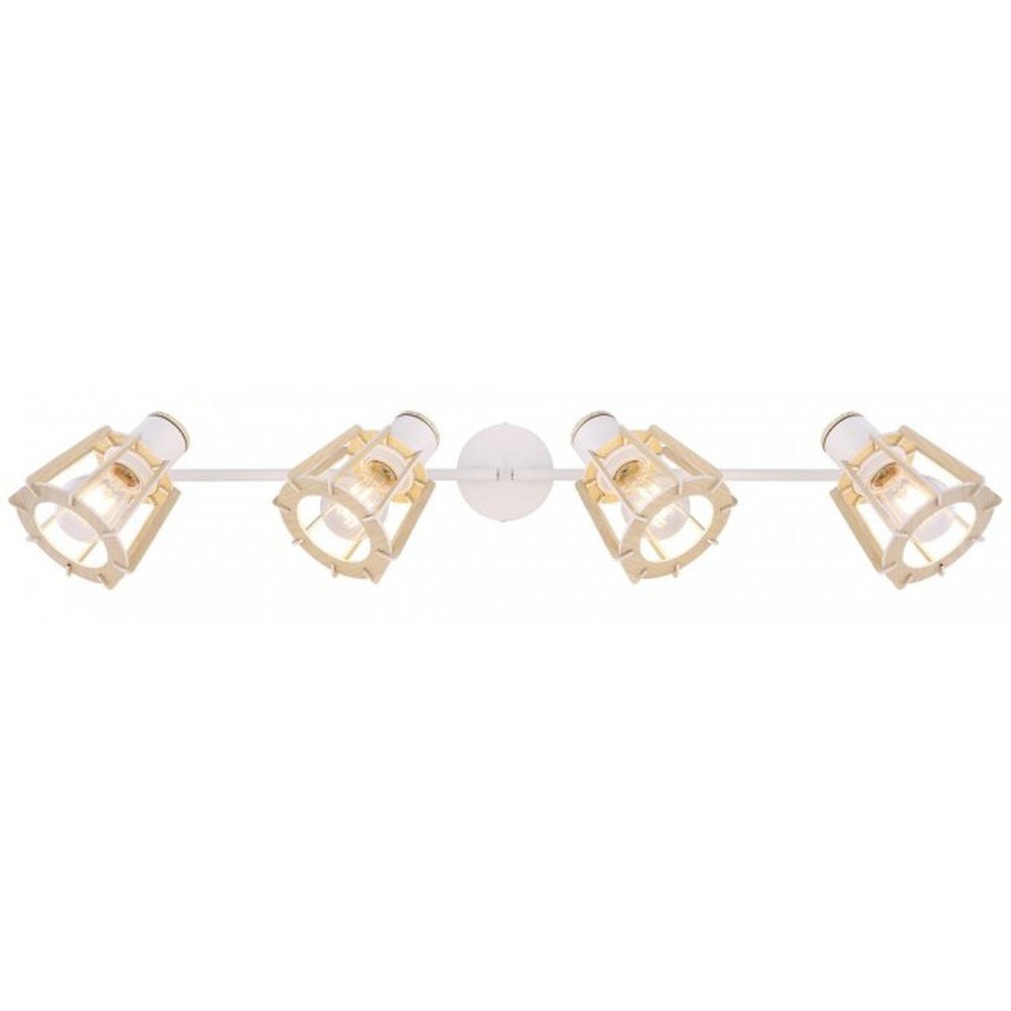 Voir la diapositive 2 : GLOBO Plafonnier spot design Blaha - 4 Ampoules
