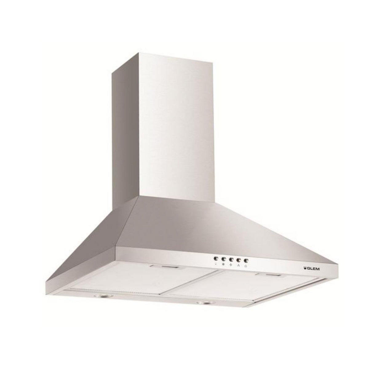 Glem Hotte décorative murale 60cm 569m3/h inox - GHP650SS