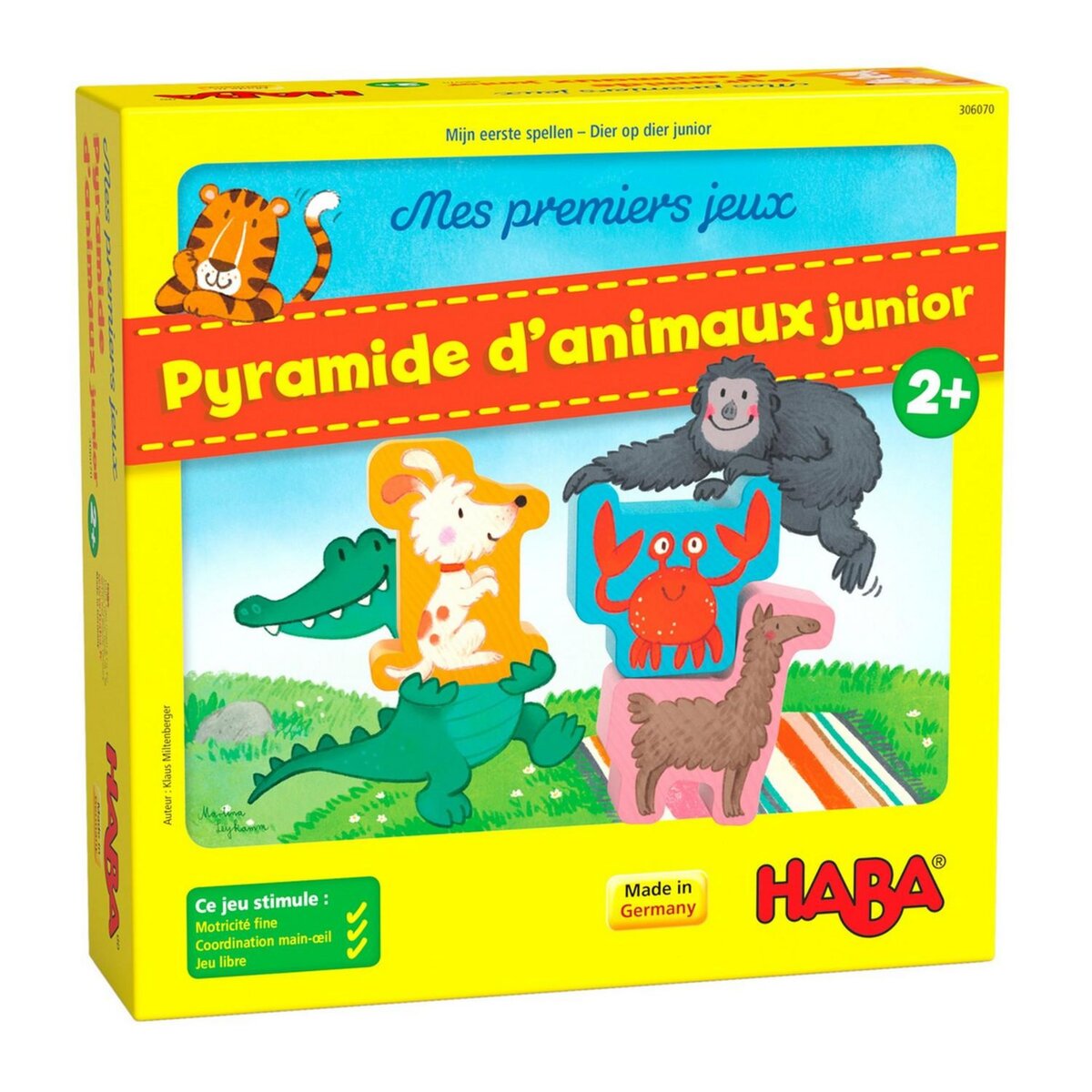 Haba Pyramide d'animaux Junior pas cher Auchan.fr