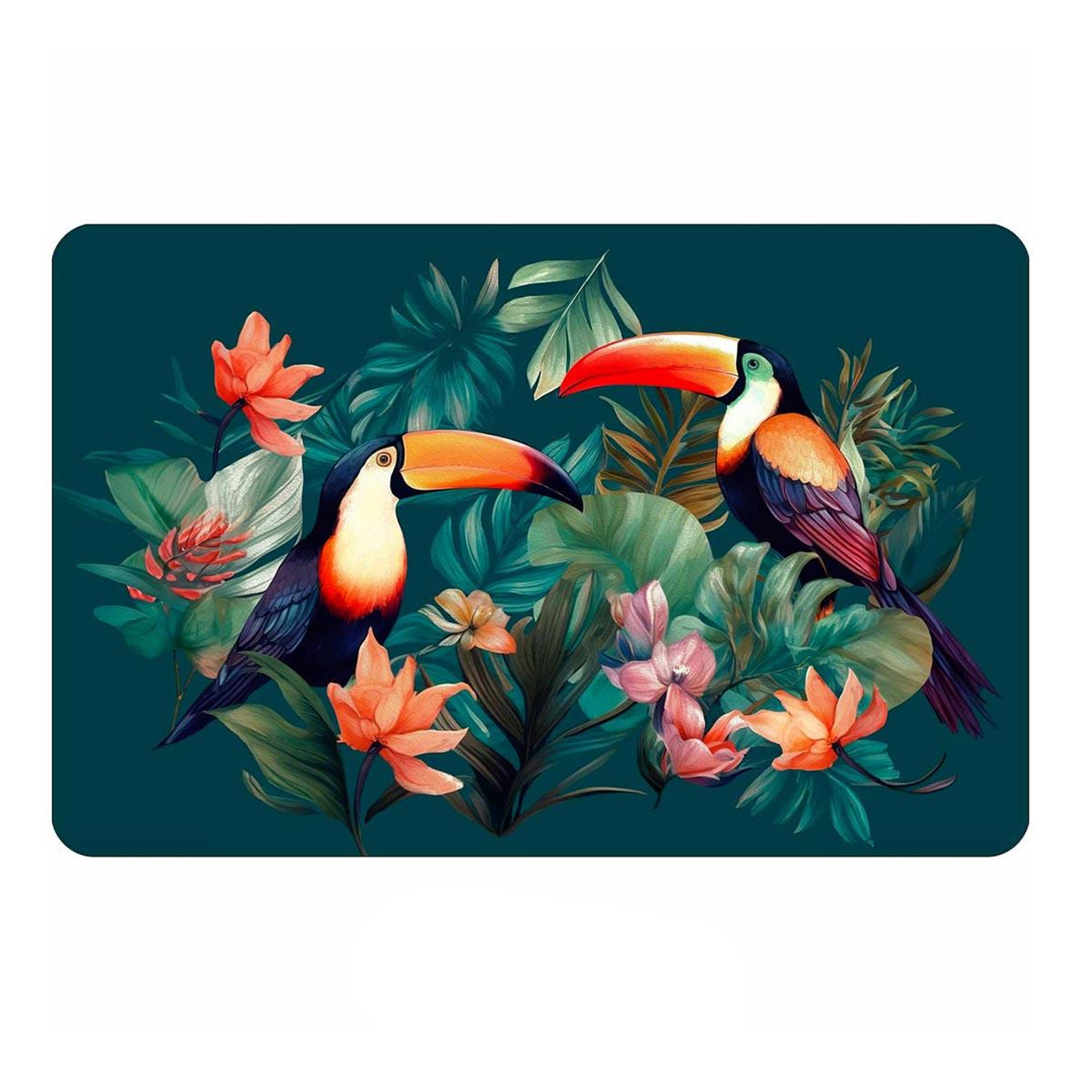 Douceur d'Intérieur Set de table imprimé  toucano  30x45cm multicolore